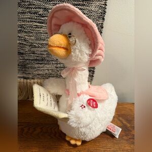 Cuddle Barn- Animated Talking Mother Goose Plush Nusery Ryme Doll